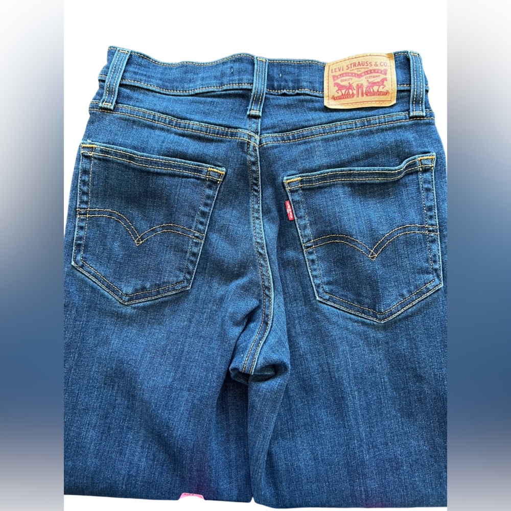 SOLD👖 EUC LEVI’S 724 High Rise Straight Jeans | Women’s 27 - Picture 7 of 13